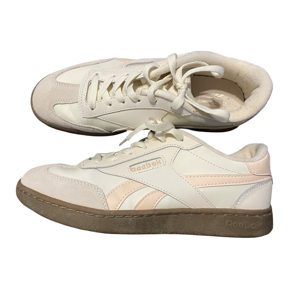 Reebok forte Cream and Tan Sneakers size 7.5 women